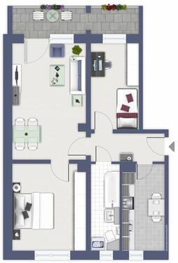 Foto - 3 Zimmer Etagenwohnung in Chemnitz