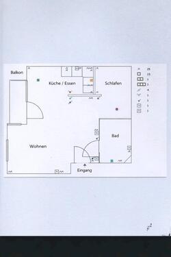 Foto - Mietwohnung 1,5 Zimmer Öhringen-Süd 1.OG