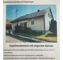 Einfamilienhaus ohne Provision - 375.000,00 EUR Kaufpreis, in Zapfendorf (PLZ: 96199)
