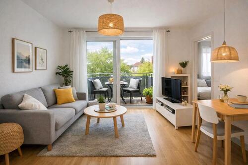 Foto - ​Helle 2,5-Zimmer-Wohnung mit Balkon – Ab sofort bezugsfrei!