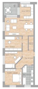 Foto - Moderne 4-Raumwohnung im OT Fürstenberg