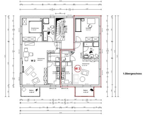Foto - Etagenwohnung in Bad Liebenstein zur Miete