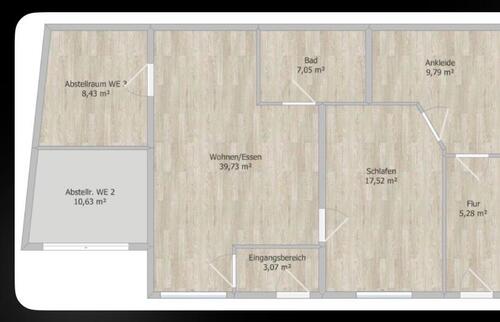 Foto - 89qm 2,5 Zi EG Wohnung mit eigenem Eingang & Stellplatz