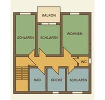 4 ZKBBalkon in Linter - 850,00&nbsp;EUR Kaltmiete, ca.&nbsp; 77,00&nbsp;m&sup2; in Limburg an der Lahn (PLZ: 65550) Linter