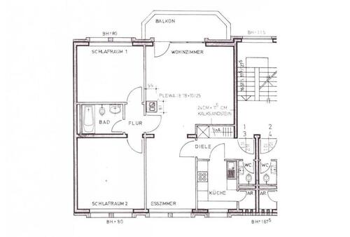 Foto - 3 Zimmer Etagenwohnung zur Miete in Leverkusen