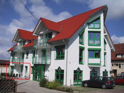 Foto - 4-Zimmer-Wohnung mit Terrasse + Garage