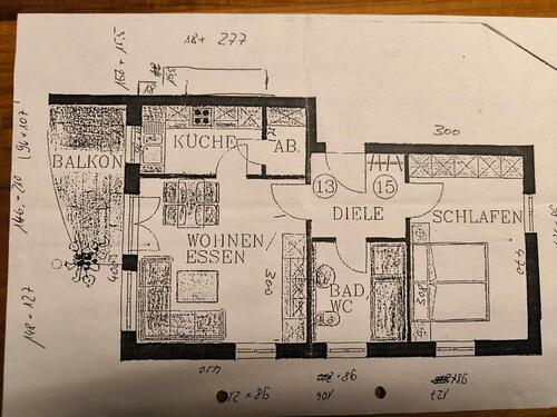 Foto - Mietwohnung mit Balkon und Tiefgarage