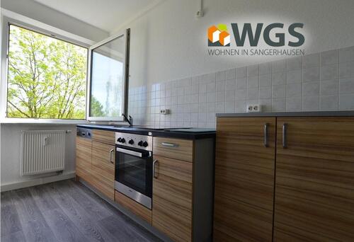 Foto - frisch renovierte 3-Raum-Wohnung mit Einbauküche, Badewanne und Balkon - Bezug ab sofort möglich!