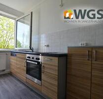 frisch renovierte 3-Raum-Wohnung mit Einbauküche, Badewanne und Balkon - Bezug ab sofort möglich! - Sangerhausen