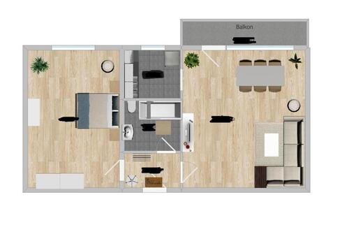 Foto - 2 Zimmer Etagenwohnung zur Miete in Northeim