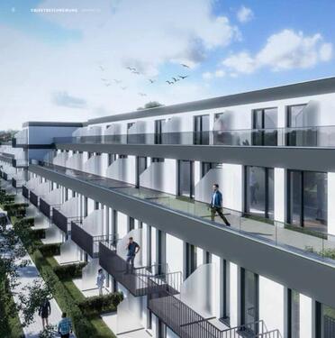 Foto - ERSTBEZUG: 2,5 Zimmer Wohnung 3. OG mit Dachterrasse und Küche