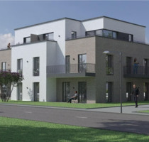 Neubau-Erstbezug: 2-Zimmer-Wohnung mit zwei Dachterrrassen & neuer Küche in Mecklenbeck - Münster Münster-West