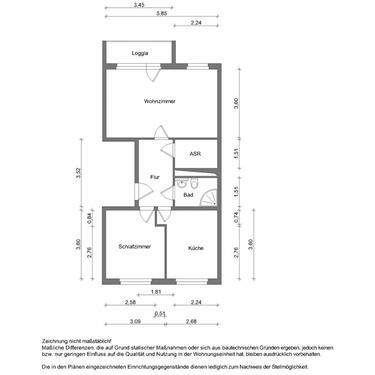 Foto - 2 Zimmer Etagenwohnung zur Miete in Zwickau
