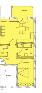 Foto - 3 Zimmer Etagenwohnung in Mallersdorf-Pfaffenberg