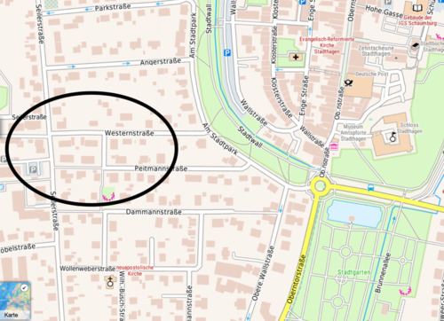 Foto - 2 Zimmer Etagenwohnung zur Miete in Stadthagen