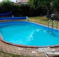 Gepflegte 3-Raum Wohnung mit Garten und Pool in Annaburg