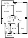 Foto - 2 Zimmer Etagenwohnung zur Miete in Köln