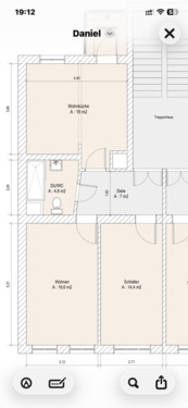 Foto - Top sanierte 2 Zimmerwohnung - 900,00&nbsp;EUR Kaltmiete, ca.&nbsp; 65,00&nbsp;m&sup2;