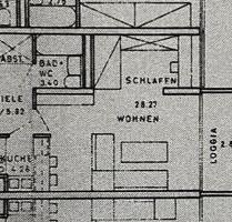 1,5 Zimmer-Wohnung, 44,5 qm, mit Tiefgaragenplatz und Schwimmbad - Neu-Ulm Ludwigsfeld