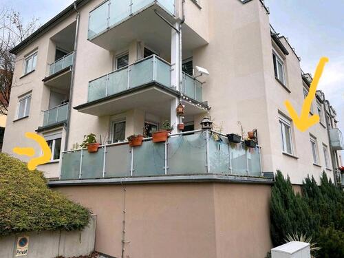 Foto - 3 Zi. Wohnung in Jena, PROVISIONSFREI, Terasse, Gäste WC, Keller