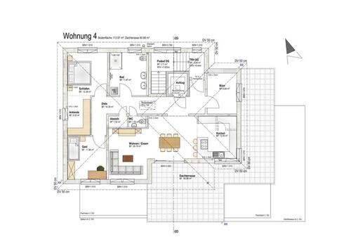 Foto - Blick über Sulz, barrierefreie exkl. 4 12-Zimmer-Penthouse Wohnu