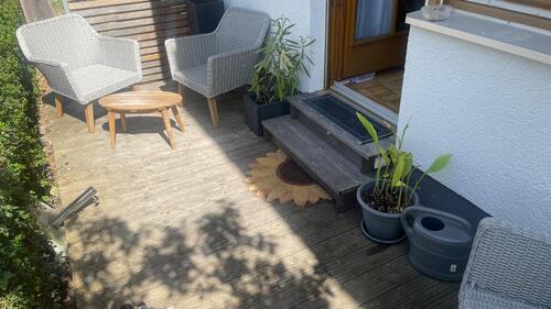 Foto - 3-Zimmer-Wohnung mit Kamin, Balkon und Terasse in ruhiger Lage