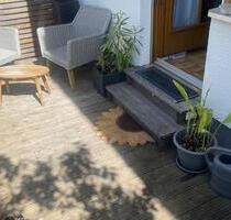 3-Zimmer-Wohnung mit Kamin, Balkon und Terasse in ruhiger Lage - Dingolshausen