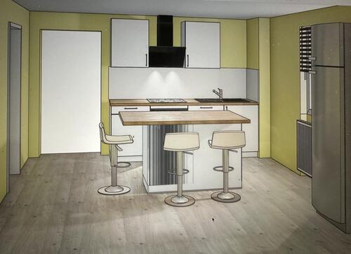 Foto - Mietwohnung 2ZK, kernsaniert, Balkon u. Küche Mehrgenerationenhau