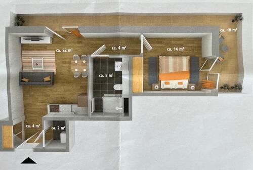 Foto - Penthousewohnung mit Dachterrasse mitten in Esslingen!