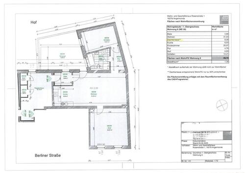 Foto - Etagenwohnung zur Miete in Angermünde