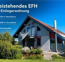 Einfamilienhaus mit ELW, 219 m² Wohnfläche, 606 m² Grundstück - Niederrieden
