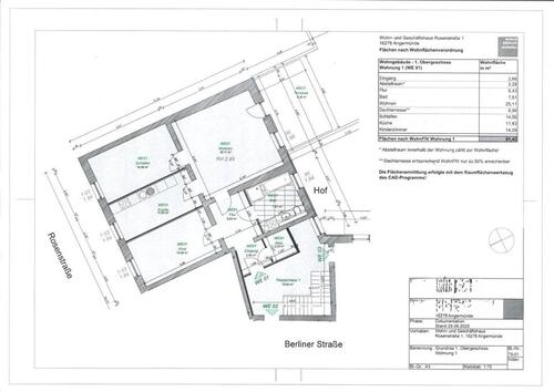 Foto - Etagenwohnung zur Miete in Angermünde