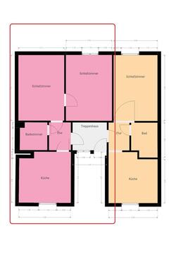 Foto - DG links 32,05 m² 1-ZKB - Wohnung in zentraler Lage – Weidenstraße 33, Saarbrücken