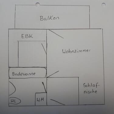 Foto - 1 Zimmer Etagenwohnung in Gera