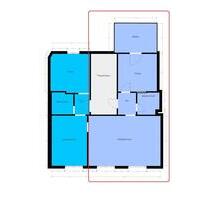 OG rechts 52,29 m² 1-ZKB - Wohnung in zentraler Lage – Weidenstraße 33, Saarbrücken