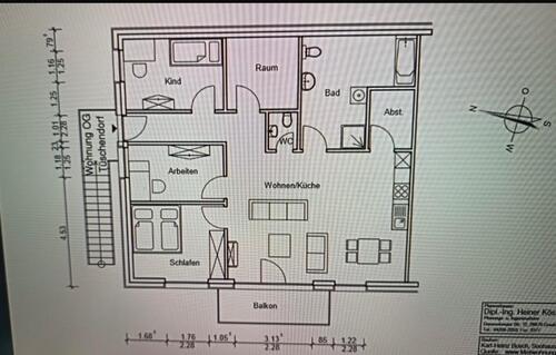 Foto - 4 Zimmer Hochparterre in Grasberg