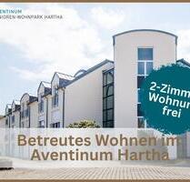Betreutes Wohnen:Komfortable 2-Zimmer-Wohnung im Aventinum Hartha - Tharandt