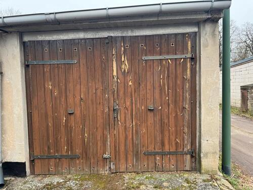 Foto - Garage Annaburg mit Stromanschluss Zähler