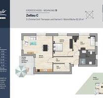 Neubau Erstbezug: Moderne 3-Zimmer-Wohnung mit Süd Terrasse in Fü - Fürstenzell