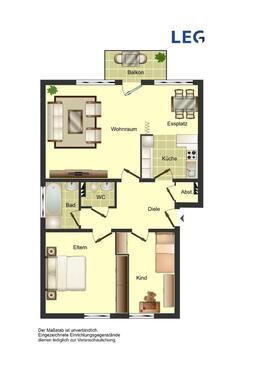 Foto - 3 Zimmer Etagenwohnung zur Miete in Minden