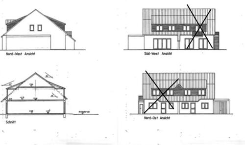 Foto - DHH im vorderen Lilienthal, kleiner Garten