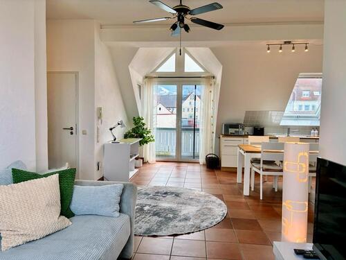 Foto - Ferienwohnung Spessartzeit in Mönchberg - Balkon, Natur, Hunde