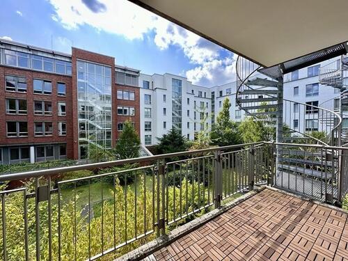 Foto - Modernes 1 Raum Apartment mit Einbauküche und Süd-Balkon im Essener Westviertel nähe Uni