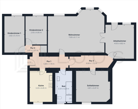 Foto - 5 Zimmer Etagenwohnung zur Miete in Doberlug-Kirchhain