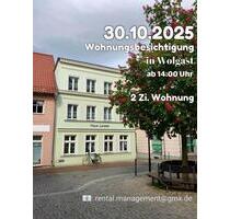 schöne 2-Zimmer Wohnung mitten in der Altstadt von Wolgast