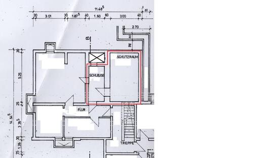 Foto - ehemaliger Luftschutzbunker als Keller-Lagerraum zu vermieten