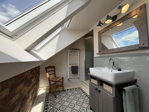 Foto - Zentrale Obergeschosswohnung mit Dachterrasse in Wagenfeld