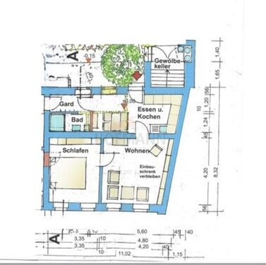 Foto - Erdgeschoßwohnung in Schweinfurt zur Miete