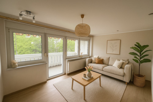 Foto - Attraktive 2-Raumwohnung mit Balkon in Riesa +++ frisch saniert und exklusiv für Sie hergerichtet!