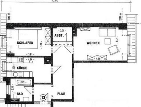 Foto - Dachgeschoßwohnung in Dresden zur Miete